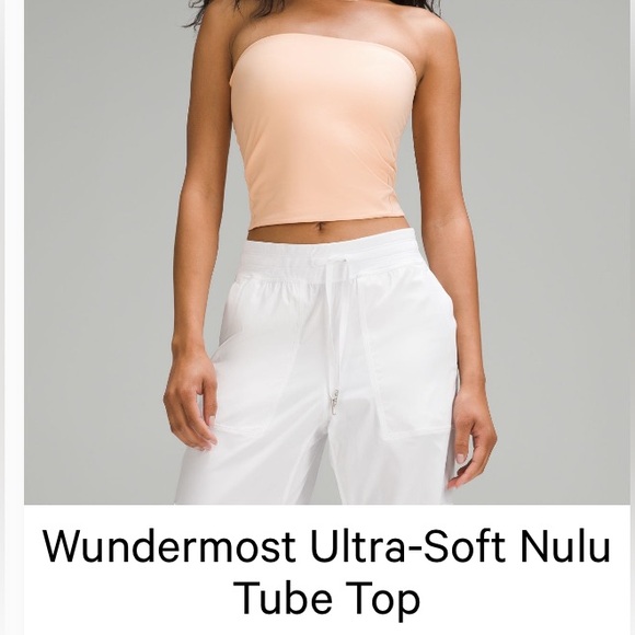 Lululemon Wundermost Nulu Tube Top PCHB Size S - Picture 1 of 2